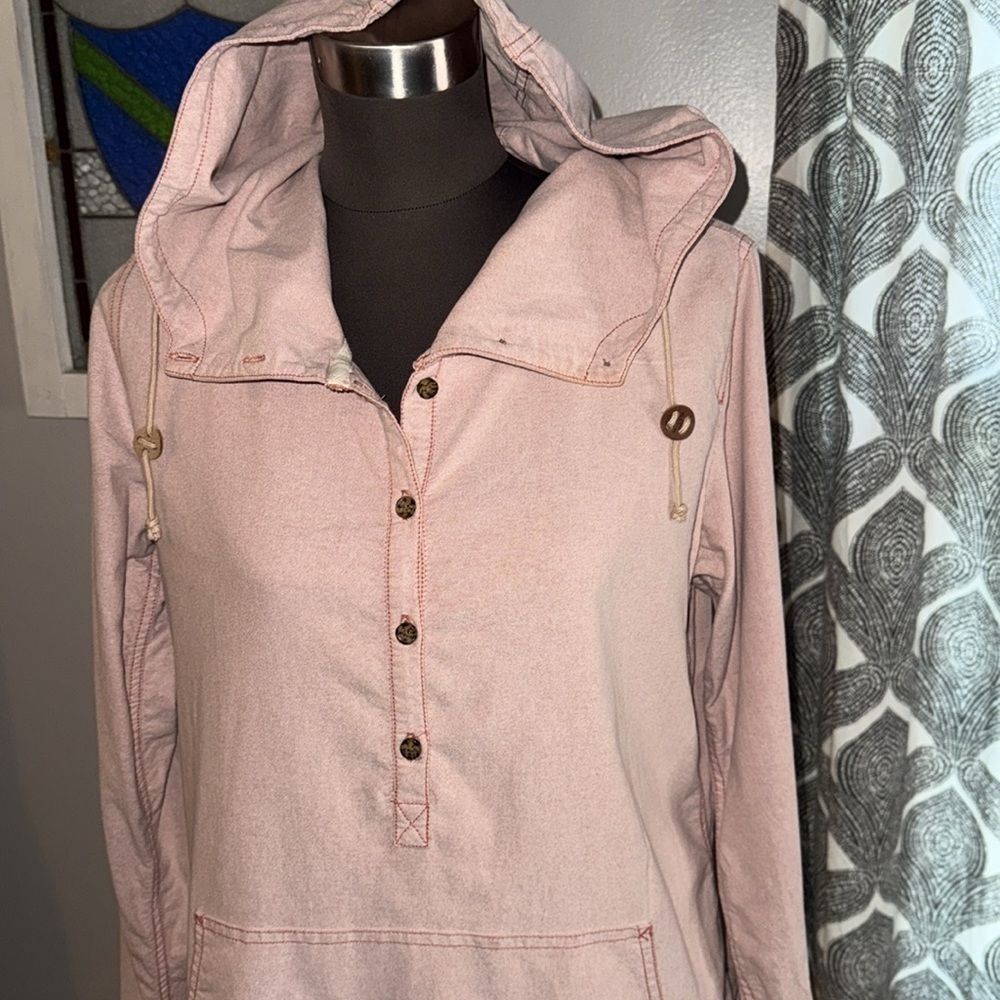 Burton Long Sleeve Cotton Hoodie SZ Medium - Picture 2 of 9